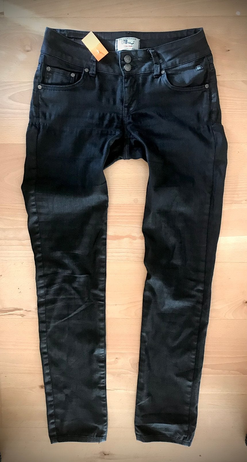 LTB Low Rise Super Slim jeans spijkerbroek W28 L32, Ophalen of Verzenden, Zo goed als nieuw, Zwart, W28 - W29 (confectie 36)