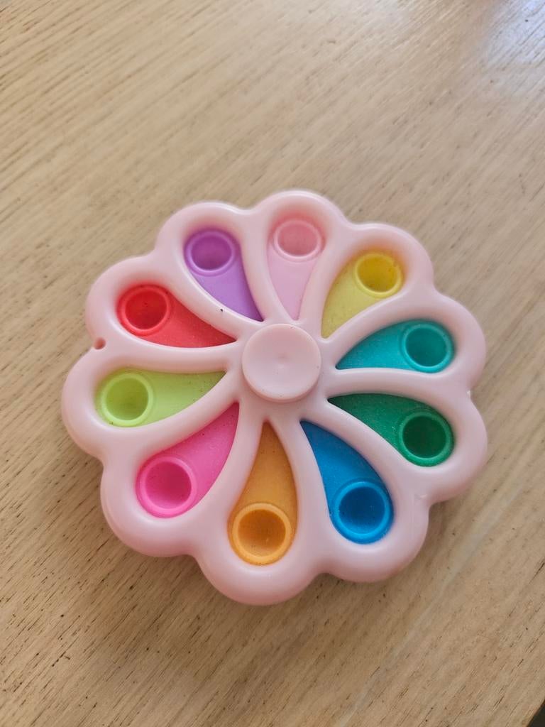 Fidget spinner, Ophalen of Verzenden, Zilver, Armband