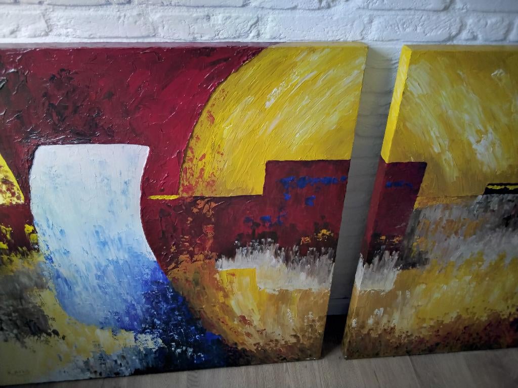Modern schilderij, Ophalen