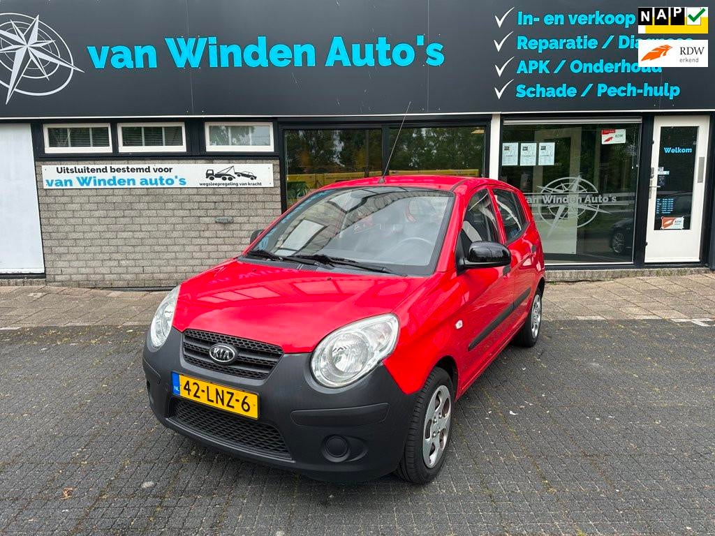 Kia Picanto 1.0 X - NL auto - 5 Deurs, Auto's, Kia, Bedrijf, Te koop, Picanto, ABS, Startonderbreker, Benzine, Euro 4, B, Hatchback