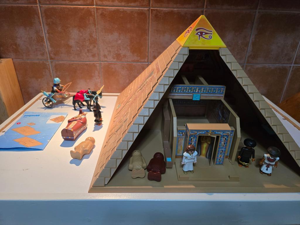 Super stoere playmobil piramide, Ophalen of Verzenden, Gebruikt, Complete set