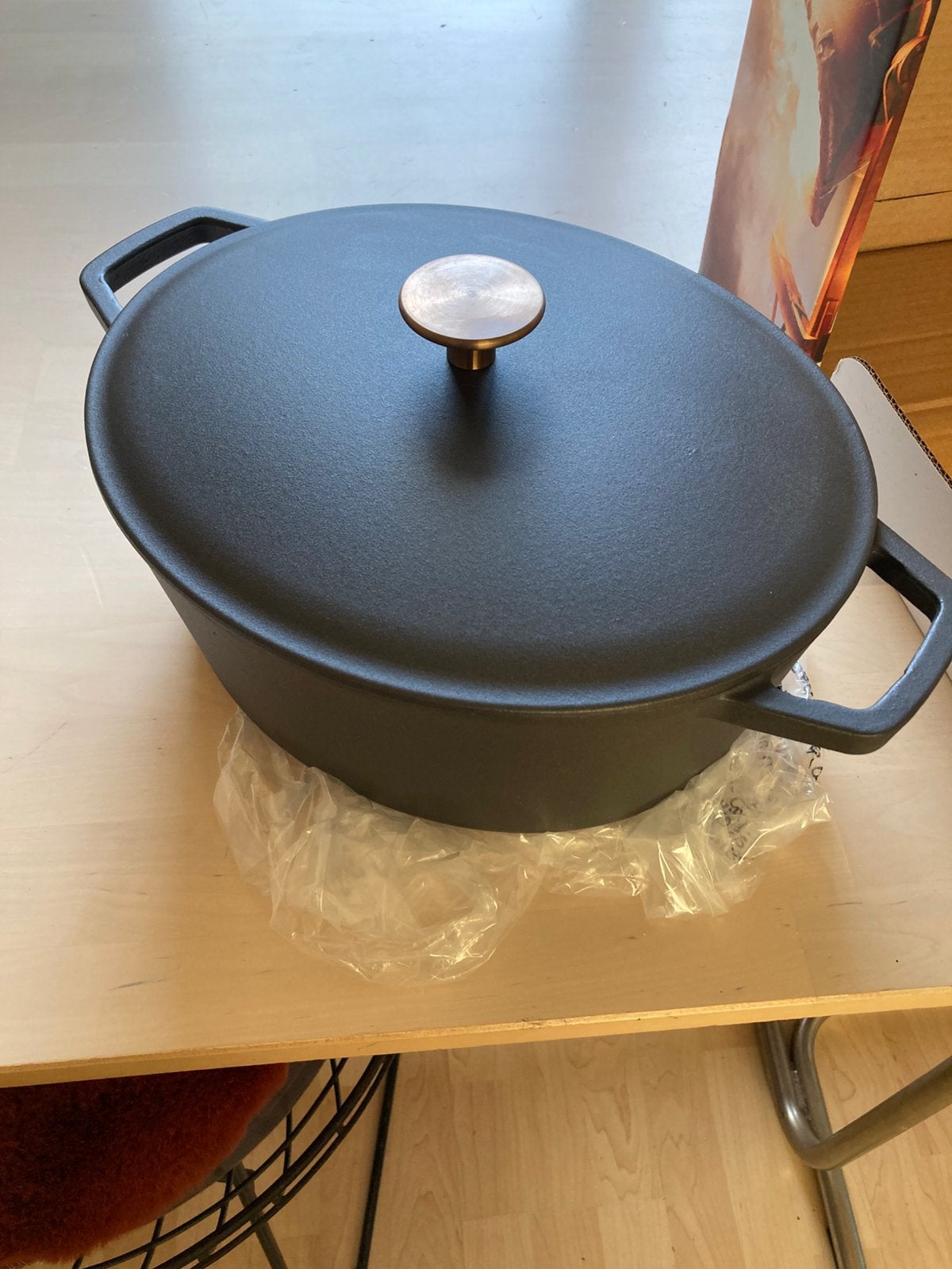 Buccan braadpan Hamersley nieuw in doos, ovaal, Huis en Inrichting, Keuken | Potten en Pannen, Ophalen of Verzenden, Zo goed als nieuw