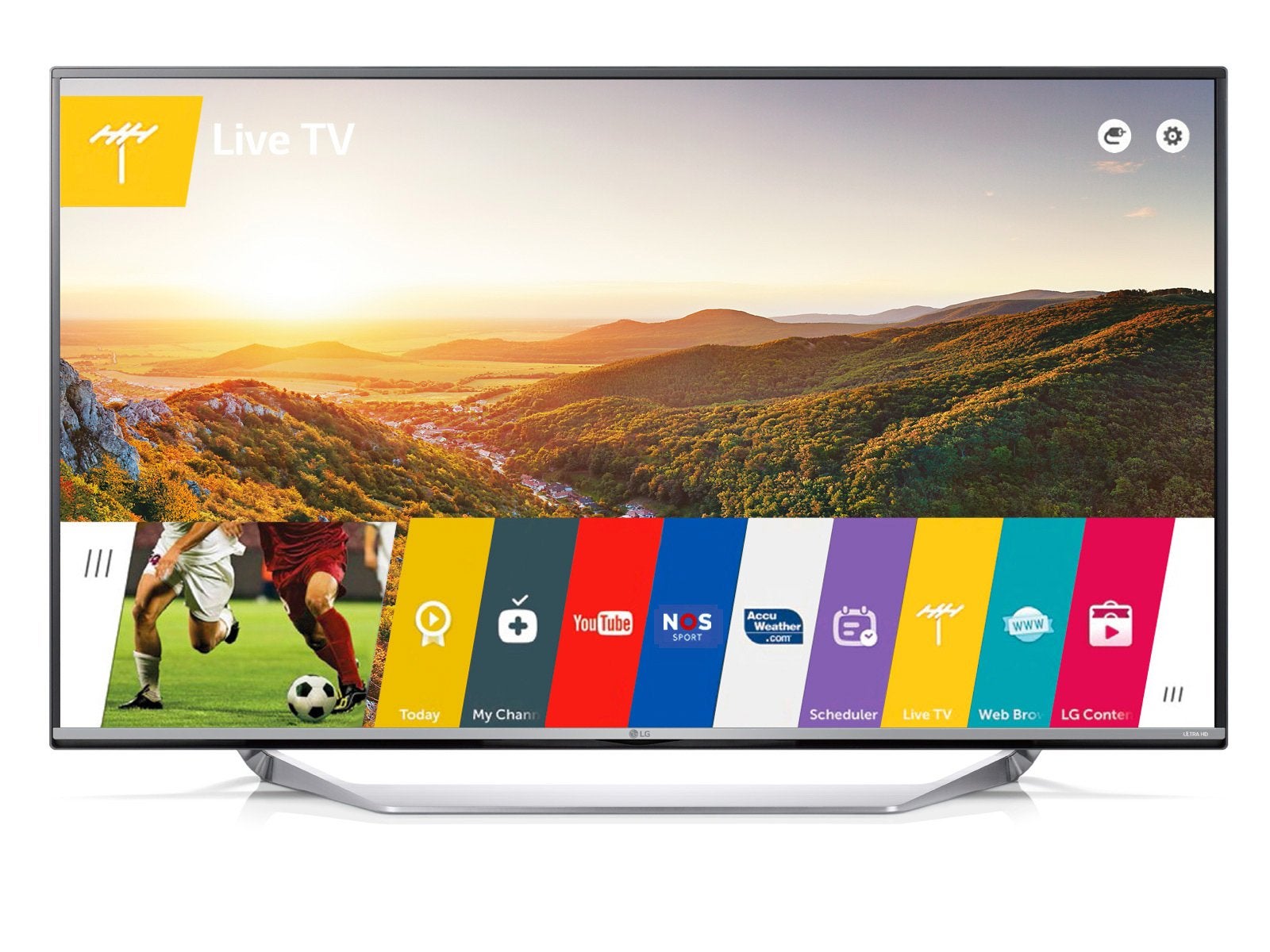 LG 43inch smart tv 4K, 50 Hz, Ophalen of Verzenden, Zo goed als nieuw, 100 cm of meer