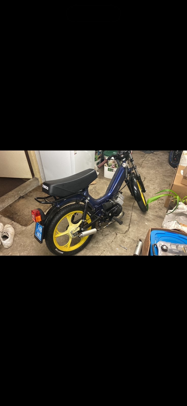 Tomos MOET WEG!, Fietsen en Brommers, Ophalen, Zo goed als nieuw, Standard