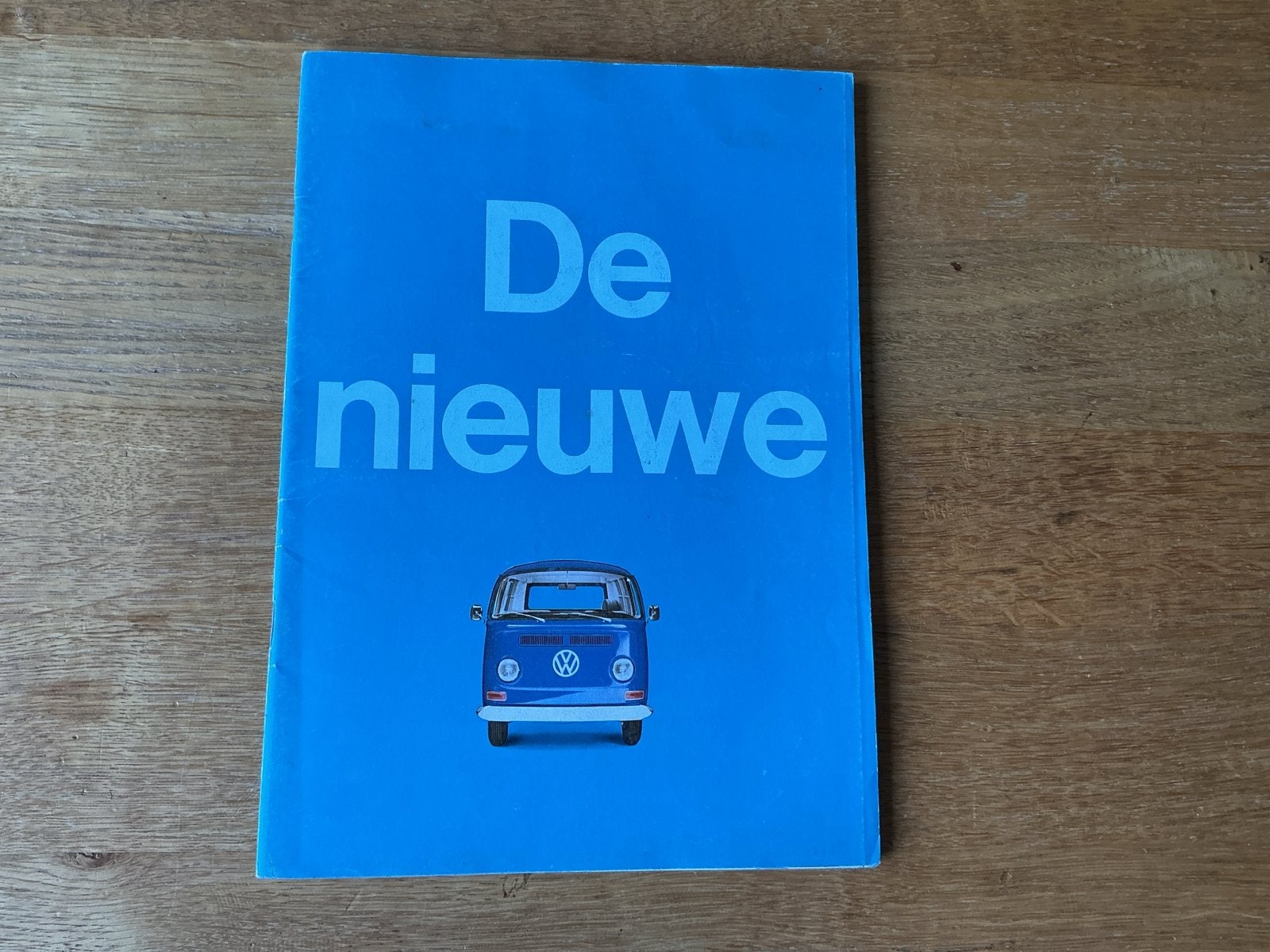 VW-bedrijfsauto brochure - Volkswagen T2 1968, Ophalen of Verzenden, Zo goed als nieuw, Volkswagen