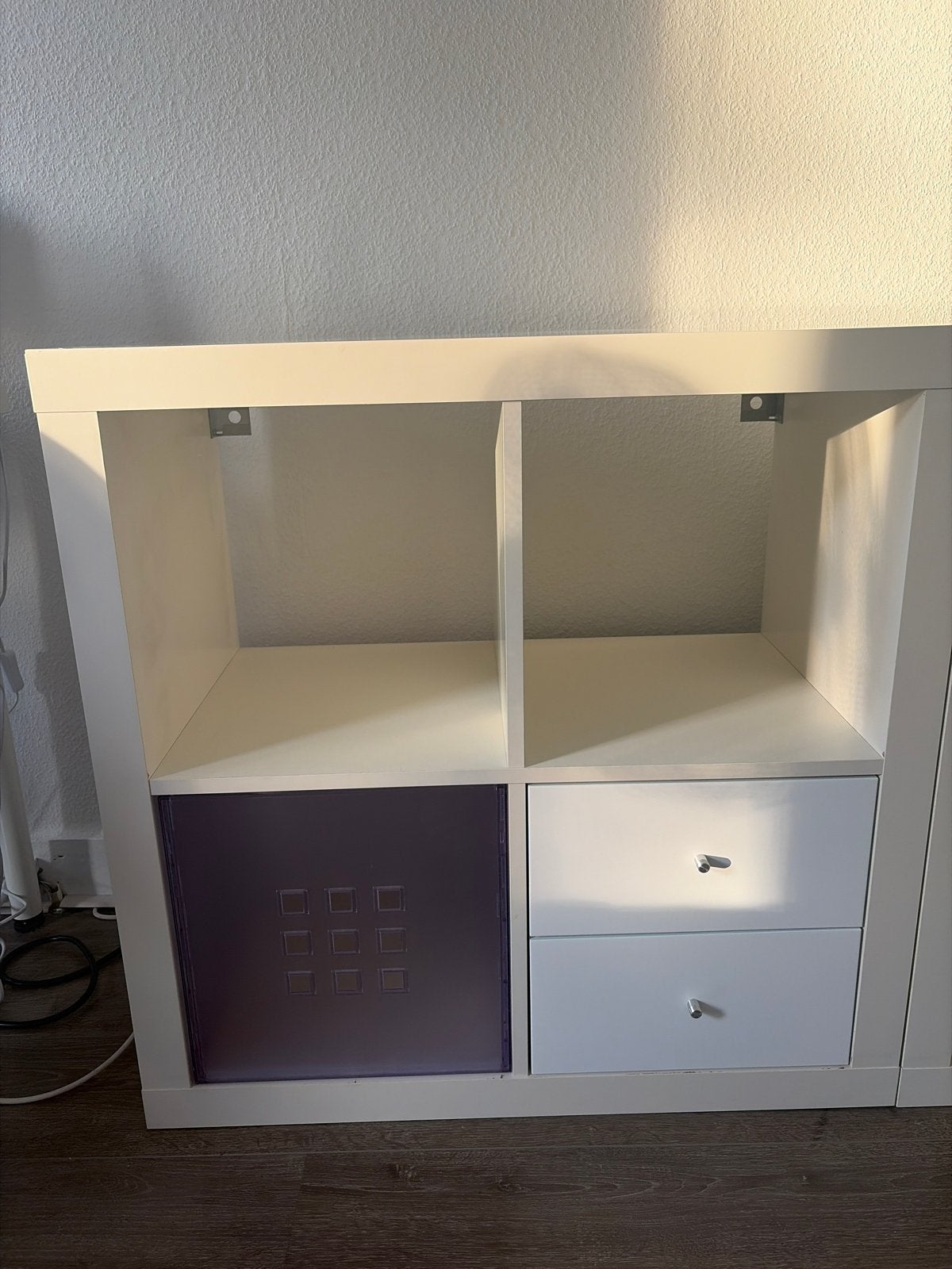 2x IKEA Kallax kast 79x79cm met lades en opbergbakken, Ophalen, Gebruikt