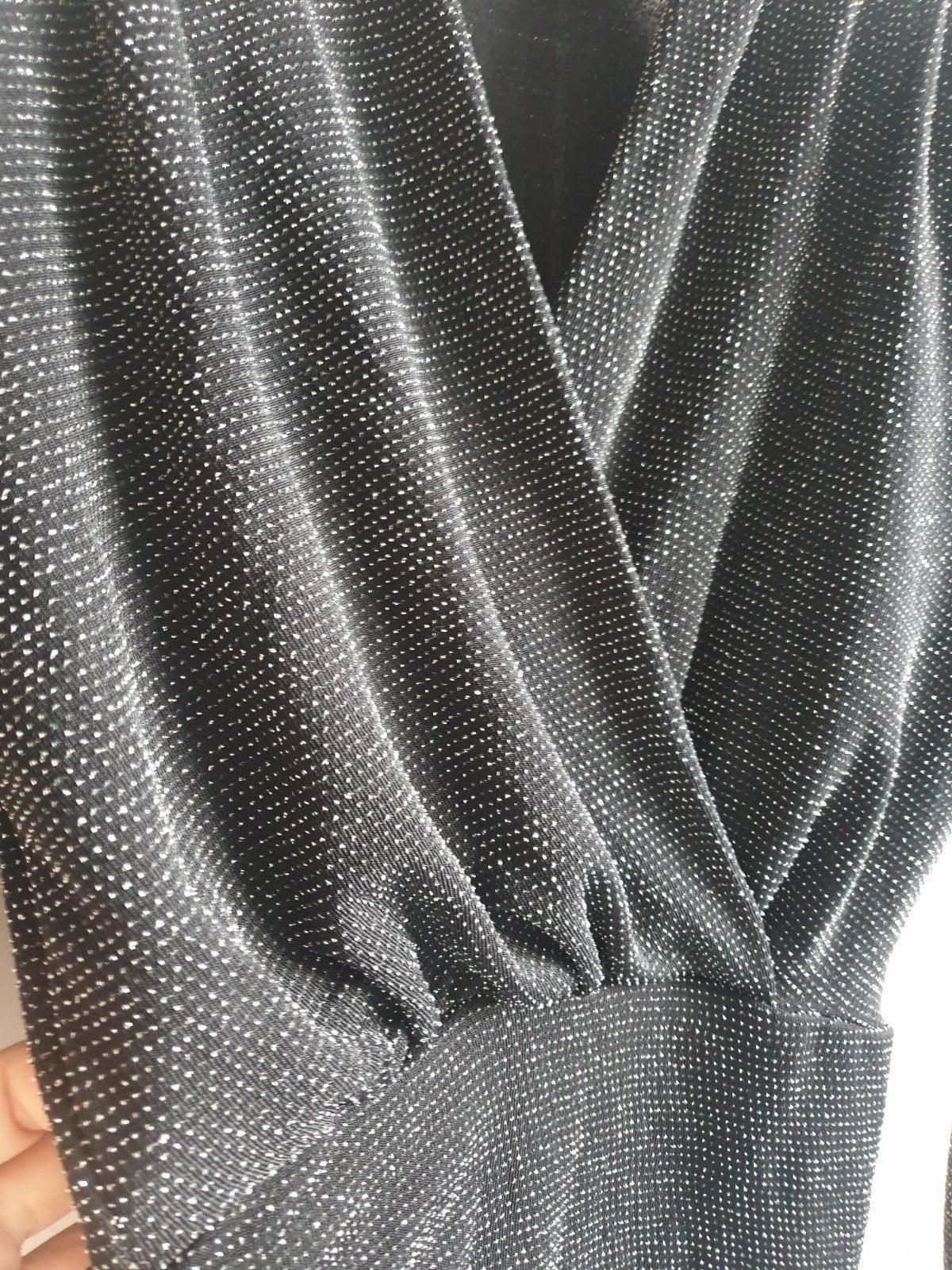 Prachtige shine bloes, Ophalen of Verzenden, Nieuw, Zwart, Korte mouw