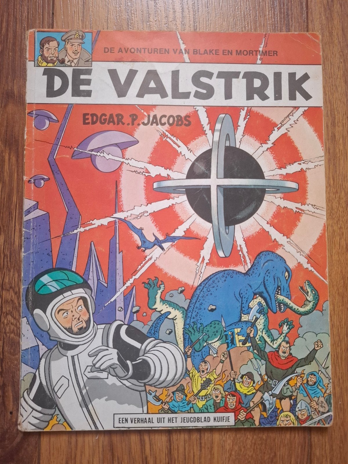 Blake en Mortimer: De Valstrik - Edgar P. Jacobs (1972), Boeken, Stripboeken, Eén stripboek, Ophalen, Gelezen