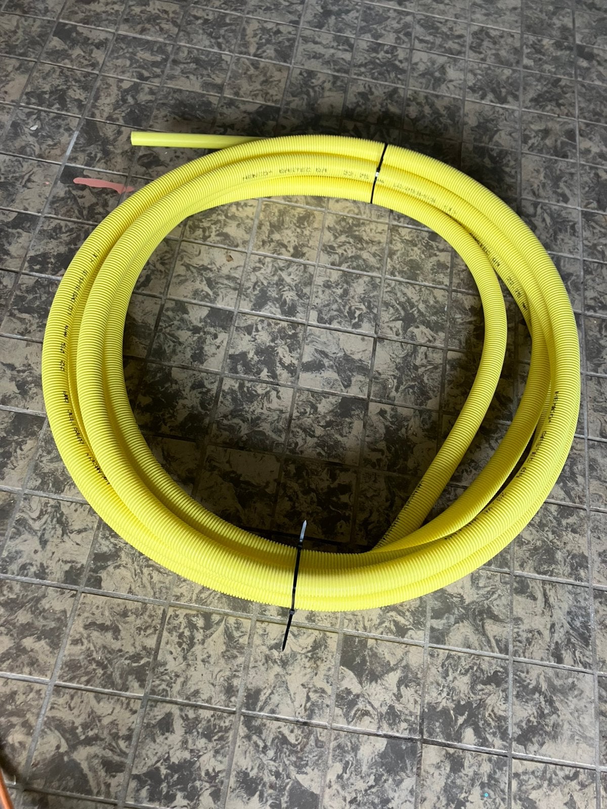 HENCO Gas buis met mantel Ø 20x2 mm geel 10 meter, Ophalen, Overige materialen, 6 meter of meer, Overige typen