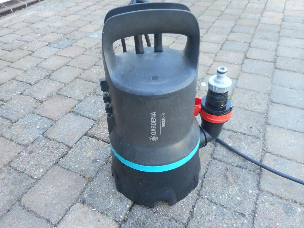 Gardena waterpomp 9000 dirt, Ophalen of Verzenden, Zo goed als nieuw, Dompelpomp