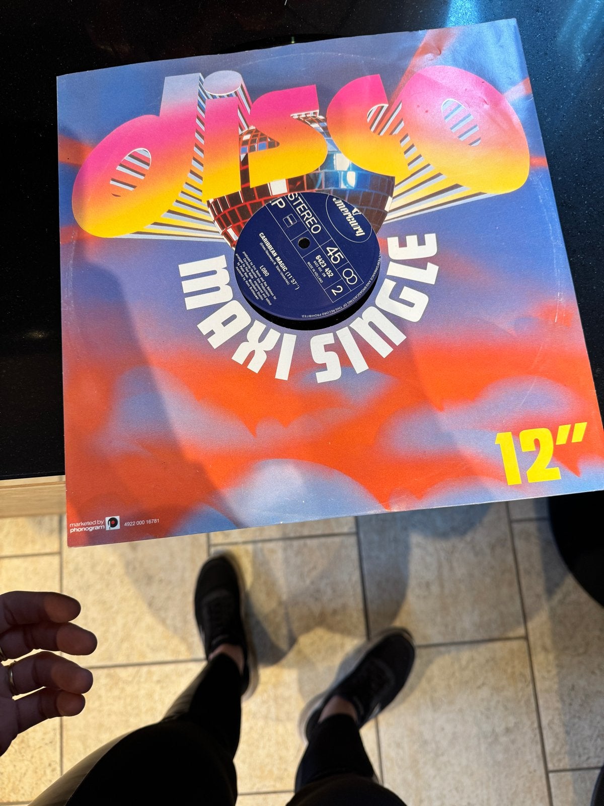 Disco Maxi Single 12" - Caribbean Magic, Cd's en Dvd's, LP, Gebruikt, Ophalen of Verzenden, Pop