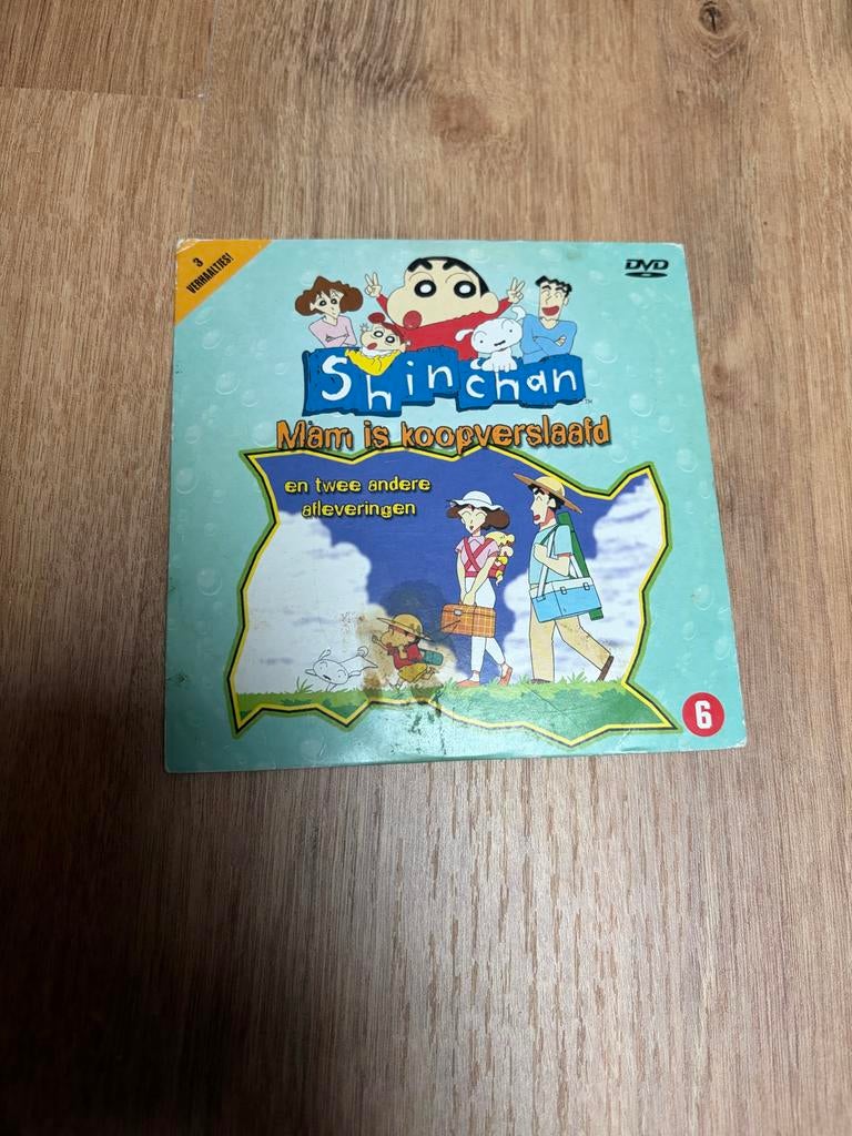 Shinchan: Mam is koopverslaafd - DVD, Gebruikt, Tekenfilm, Anime (Japans), Ophalen of Verzenden