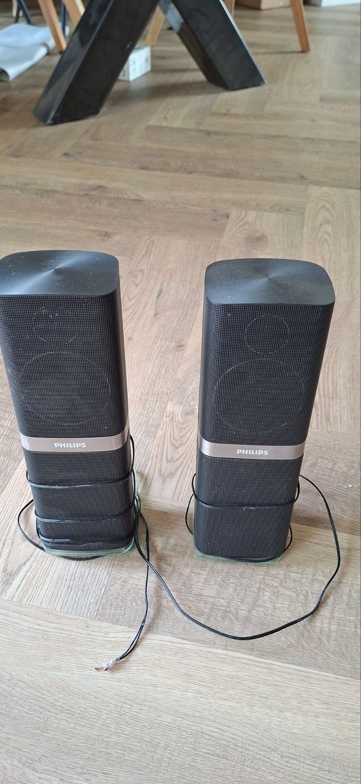 Philips speakers - Compact en helder geluid, Philips, Gebruikt, Ophalen of Verzenden, Minder dan 60 watt