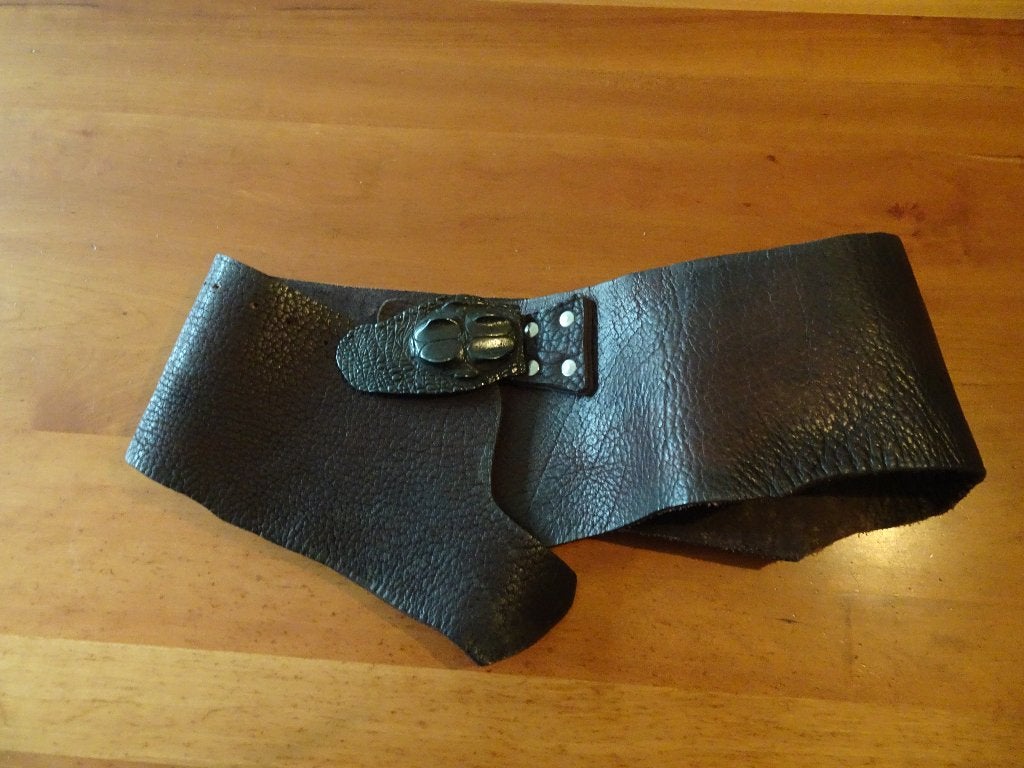 ERNY VAN REIJMERSDAL bruine leren riem met aparte gesp, Verzenden, Echt leder, Nieuw, ERNY VAN REIJMERSDAL