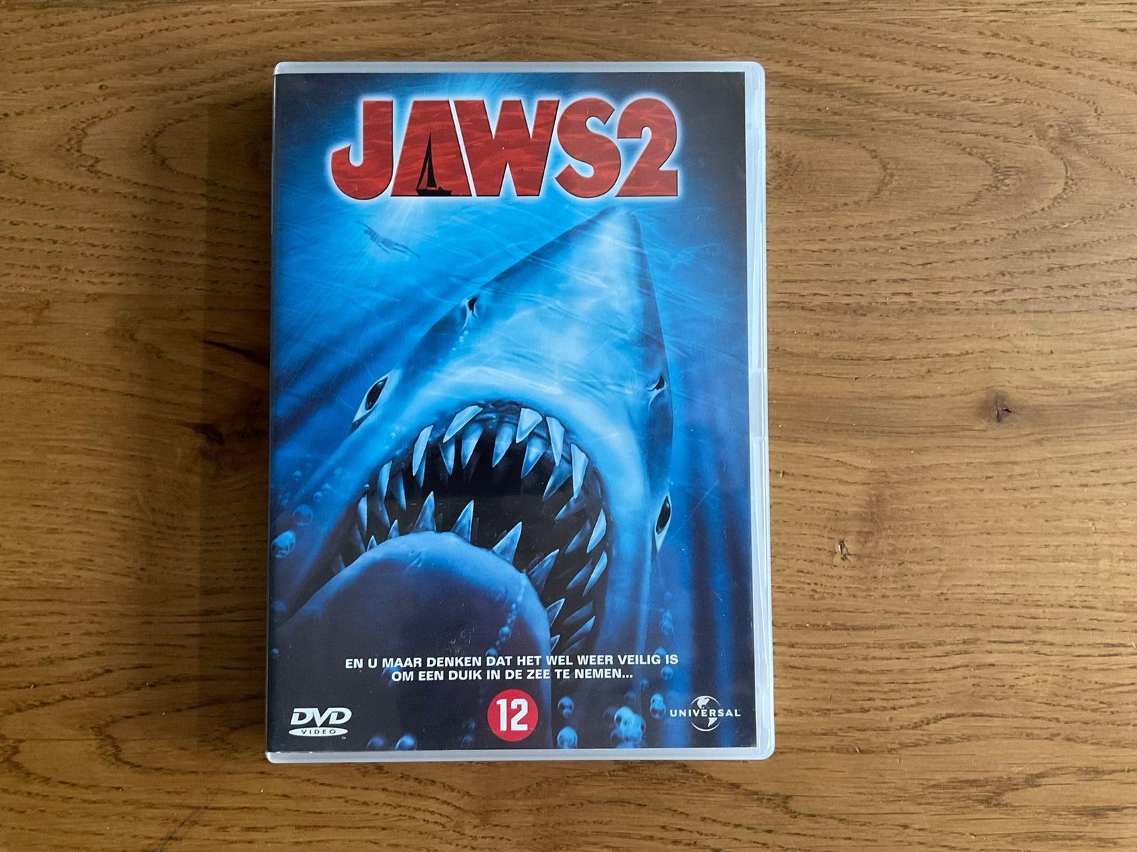 8). JAWS 2 met o.a. Roy Scheider, Lorraine Gary (1978)., Vanaf 16 jaar, Ophalen of Verzenden, Zo goed als nieuw