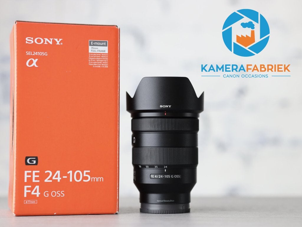 Sony FE 24-105mm f/4 G OSS - Als nieuw in doos!, Sony E-mount, -, Nieuw, Ophalen of Verzenden