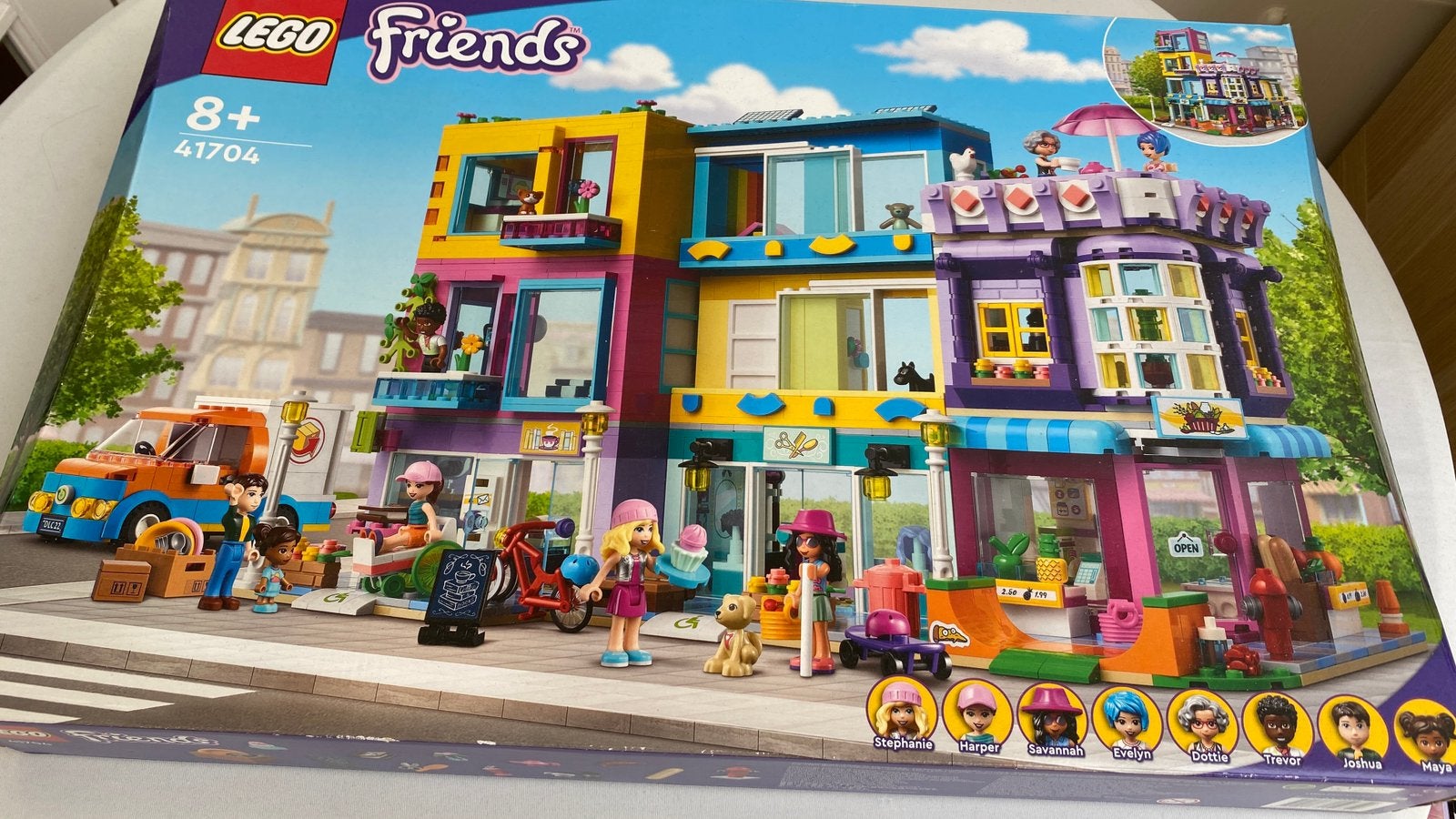 Lego Friends 41704 Hoofdstraat, Nieuw, Friends, Ophalen of Verzenden, Complete set