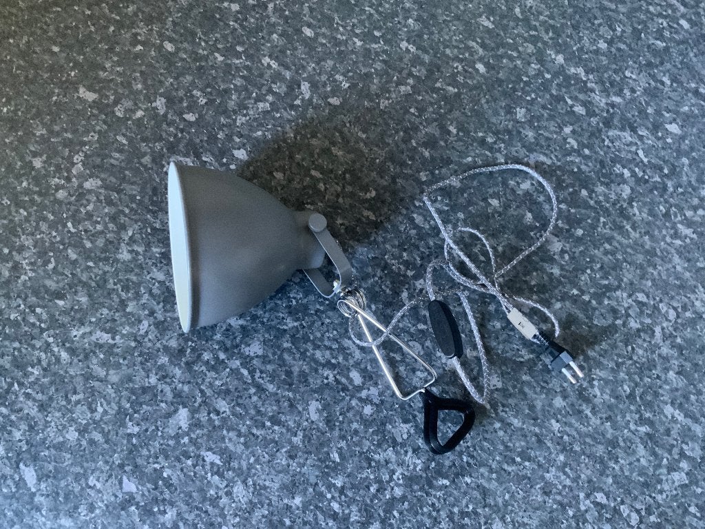 Lamp klemspot, Ophalen of Verzenden, Zo goed als nieuw