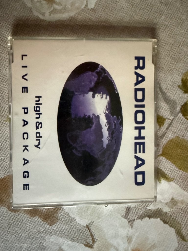 Radiohead high&dry live package CD, Gebruikt, Ophalen of Verzenden, Promo, Live-album