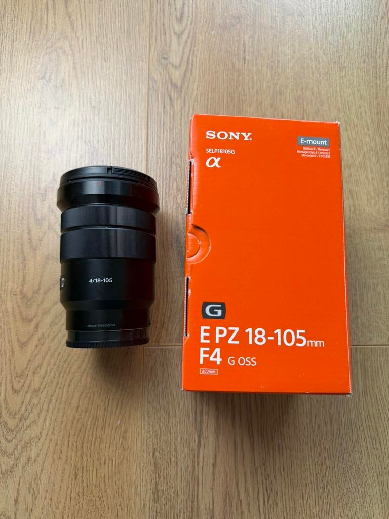 Sony 18-105 F4 PZ OSS, Audio, Tv en Foto, Fotografie | Lenzen en Objectieven, Ophalen of Verzenden, Zo goed als nieuw, Standaardlens