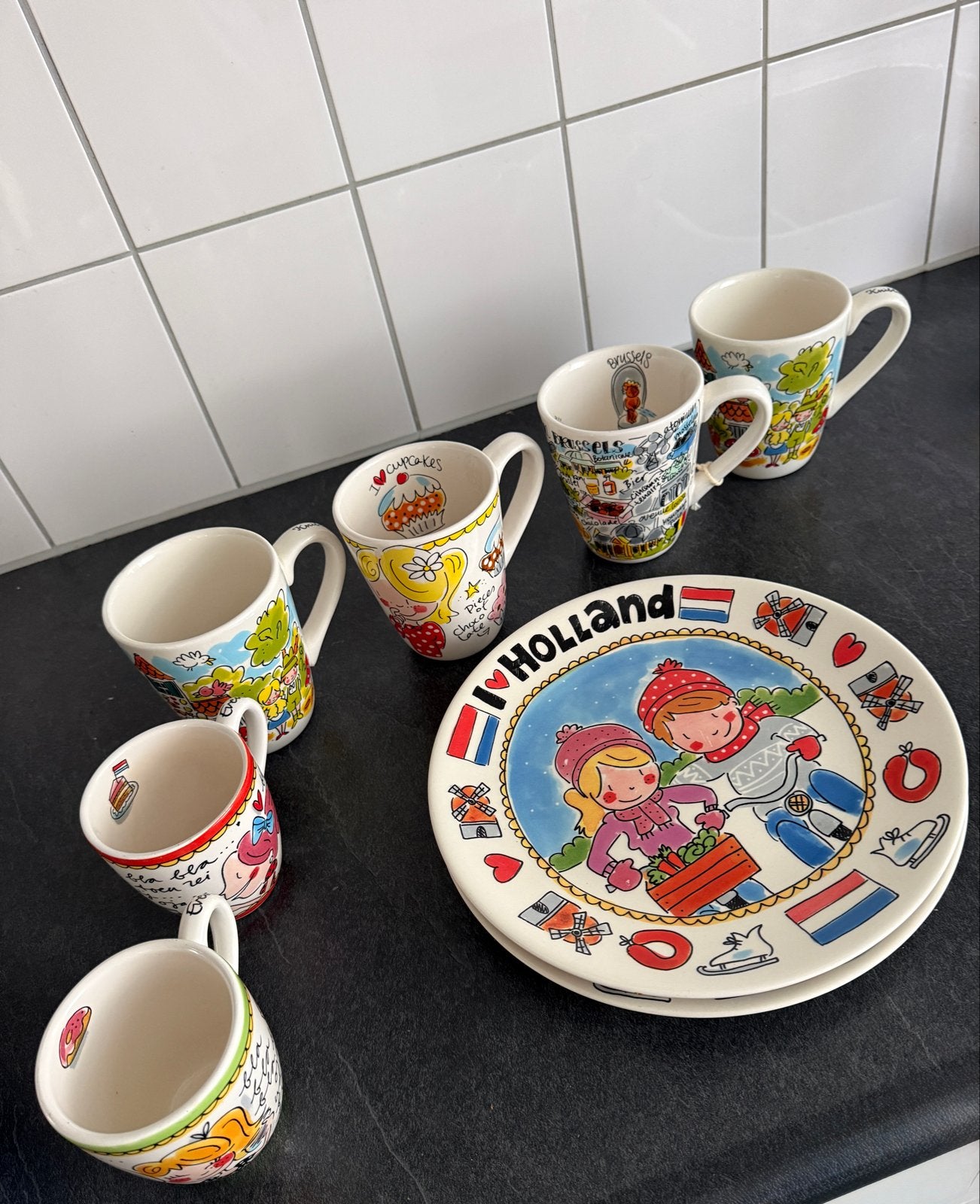 Blond Amsterdam servies - Nieuw, Keramiek, Nieuw, Ophalen of Verzenden, Bord(en)