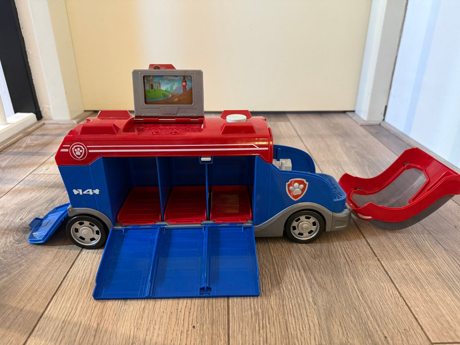 Paw Patrol Mission Cruiser/Bus, Kinderen en Baby's, Speelgoed | Speelgoedvoertuigen, Ophalen, Zo goed als nieuw
