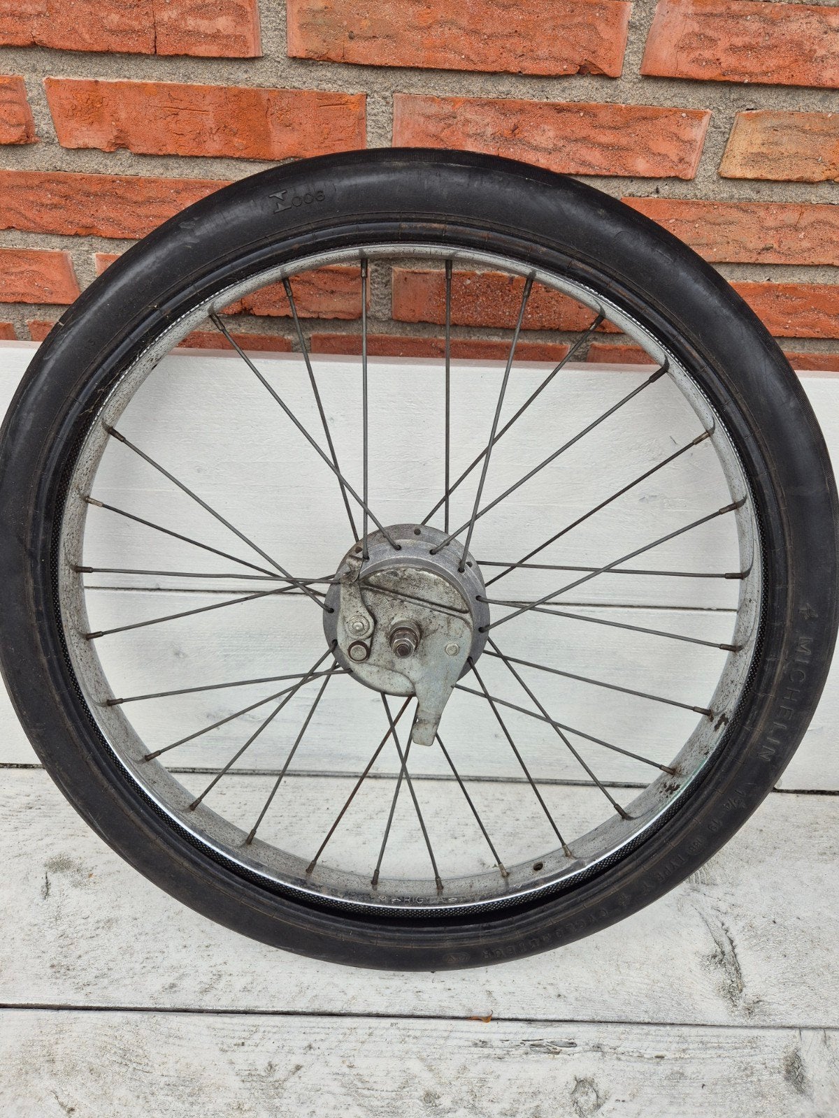solex 3800 achterwiel compleet, Fietsen en Brommers, Ophalen of Verzenden