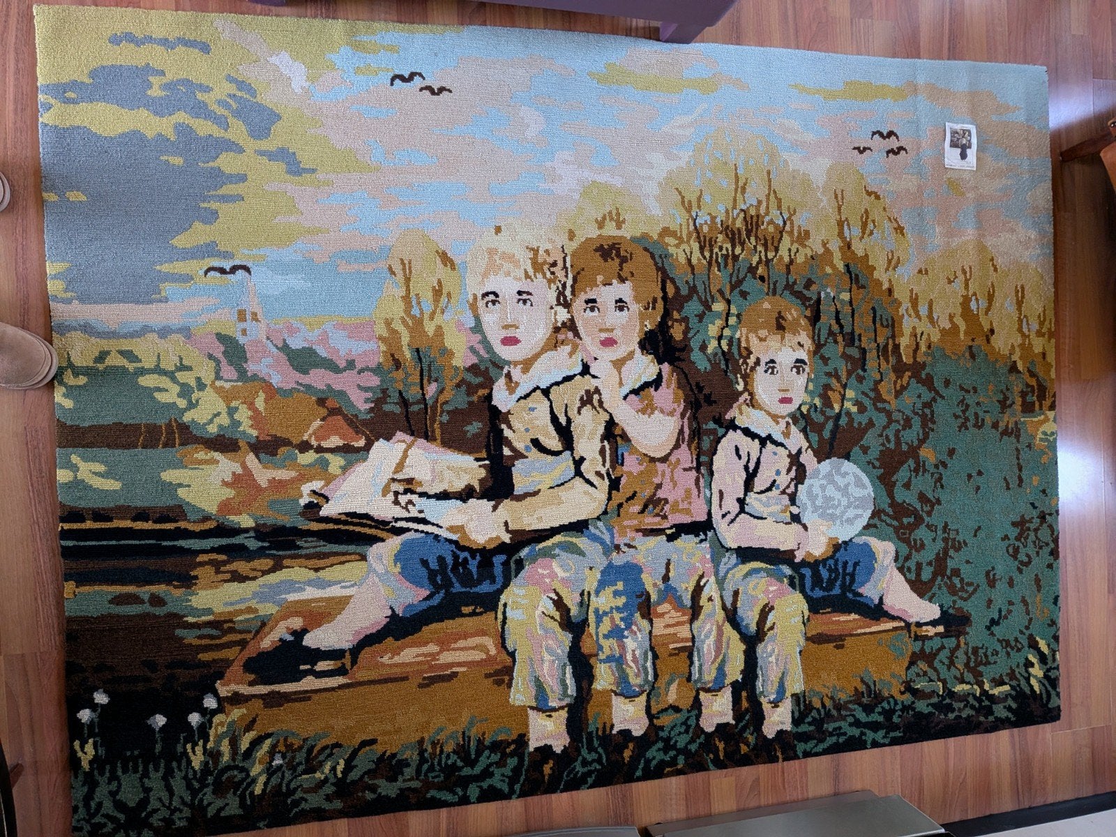 Marc Janssen Tapijt Tjitske Reidinga 176x245 cm Nepal Wol, Ophalen, 150 tot 200 cm, 200 cm of meer, Zo goed als nieuw