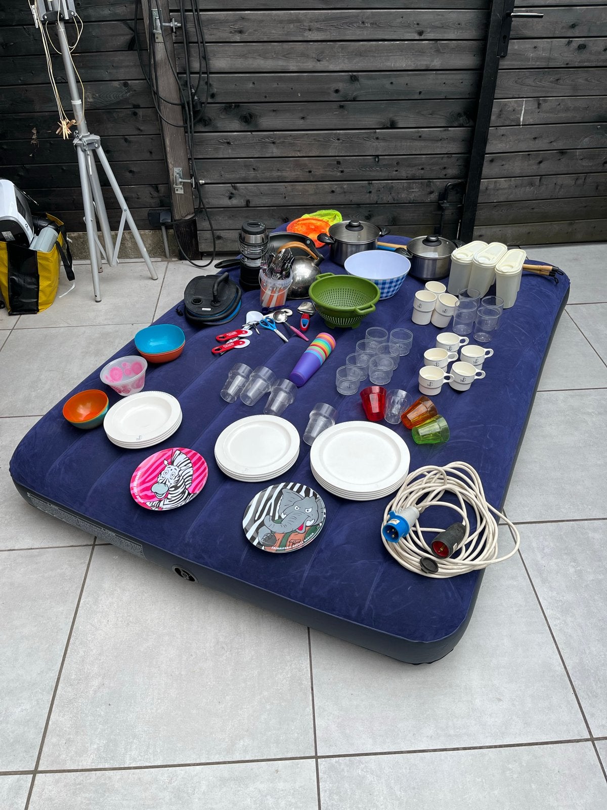 Uitgebreid kampeerpakket: alles voor een geslaagde trip!, Ophalen, Gebruikt