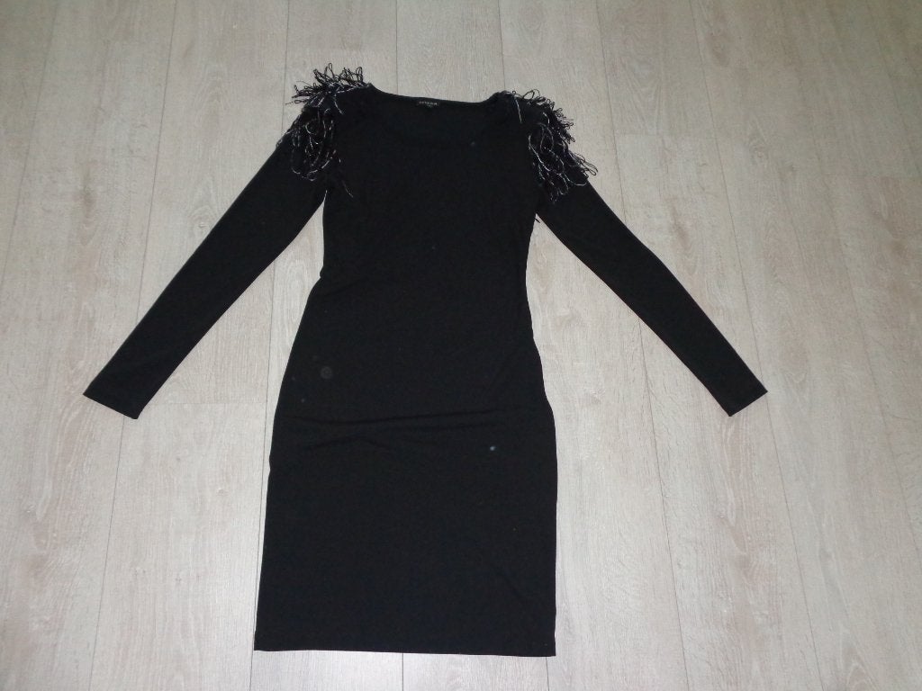 zwart sjiek jurkje van Supertrash by Olcay Gulsen, maat XS, Kleding | Dames, Jurken, Zwart, Ophalen of Verzenden, Zo goed als nieuw