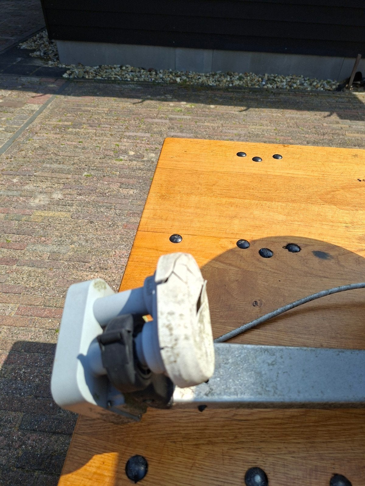 Schotelantenne met LNB en kabel bijna gratis, Ophalen, Gebruikt, (Schotel)antenne, Overige merken
