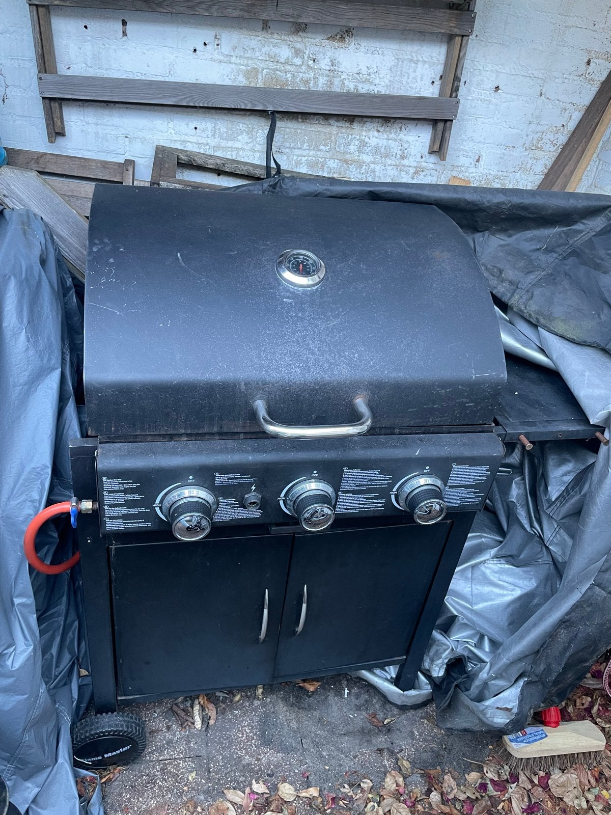 Gas BBQ - Opknapper, Ophalen, Gebruikt