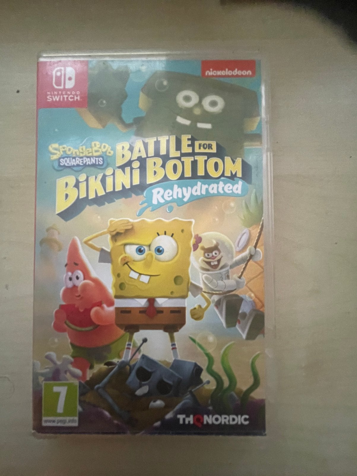 Spongebob battle for bikini bottom (switch), Avontuur en Actie, 2 spelers, Ophalen of Verzenden, Zo goed als nieuw