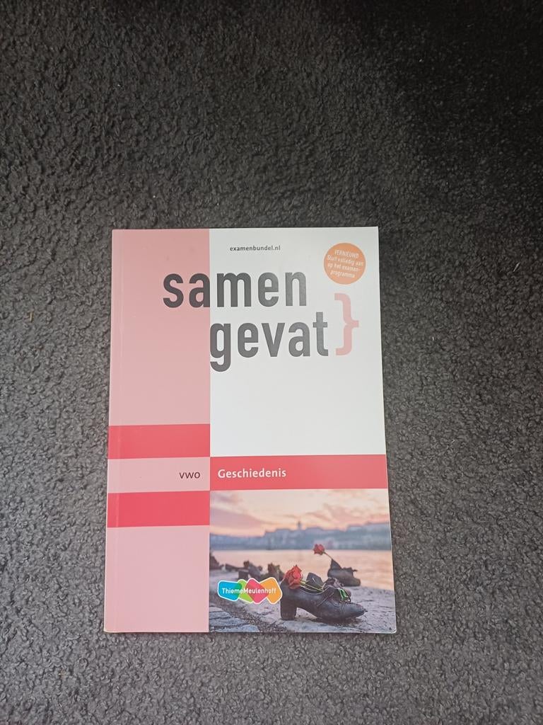 Samengevat Geschiedenis VWO 22/23, Boeken, Schoolboeken, Verzenden, Zo goed als nieuw, VWO, Geschiedenis