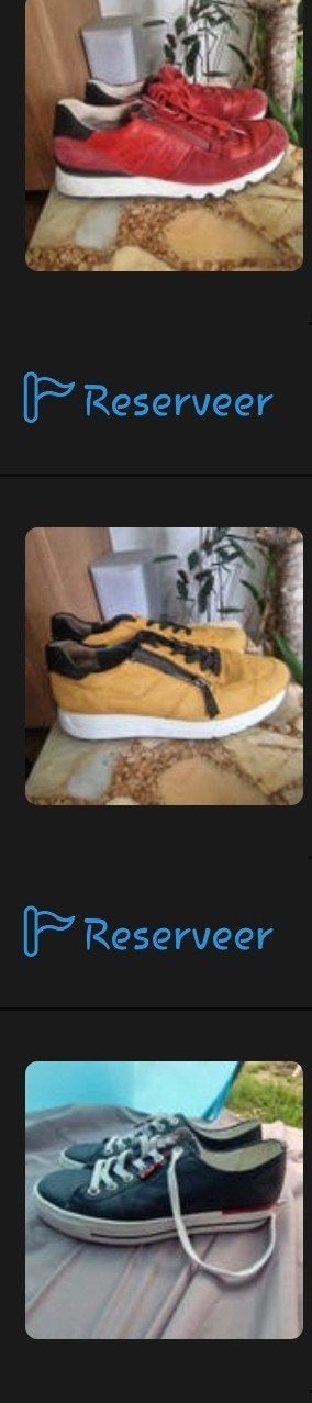 3 paar paul green schoenen 50€, Ophalen of Verzenden, Zo goed als nieuw, Groen, Sneakers of Gympen