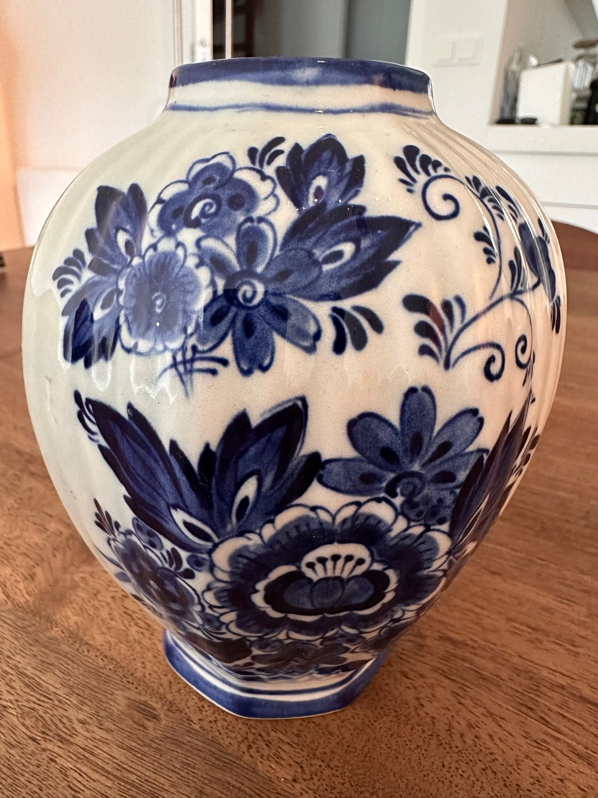 Delfts Blauw vaasje, Ophalen