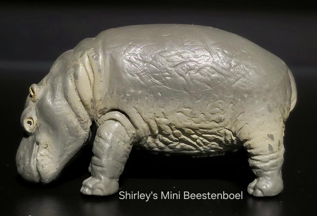 schleich nijlpaard kalf, Ophalen of Verzenden, Gebruikt, Wild dier, Beeldje of Figuurtje