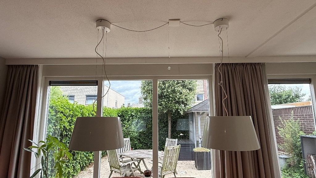 Hanglamp eettafel, Huis en Inrichting, Lampen | Hanglampen, Ophalen, Zo goed als nieuw, E27 (groot)