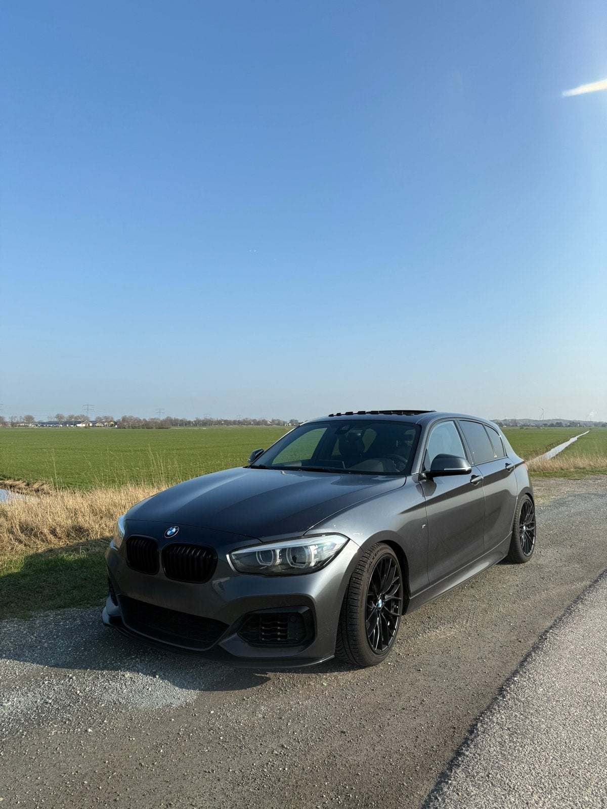 BMW F20 F21 Perl Carbon Voorlip, Ophalen, Voor, Nieuw, Bumper
