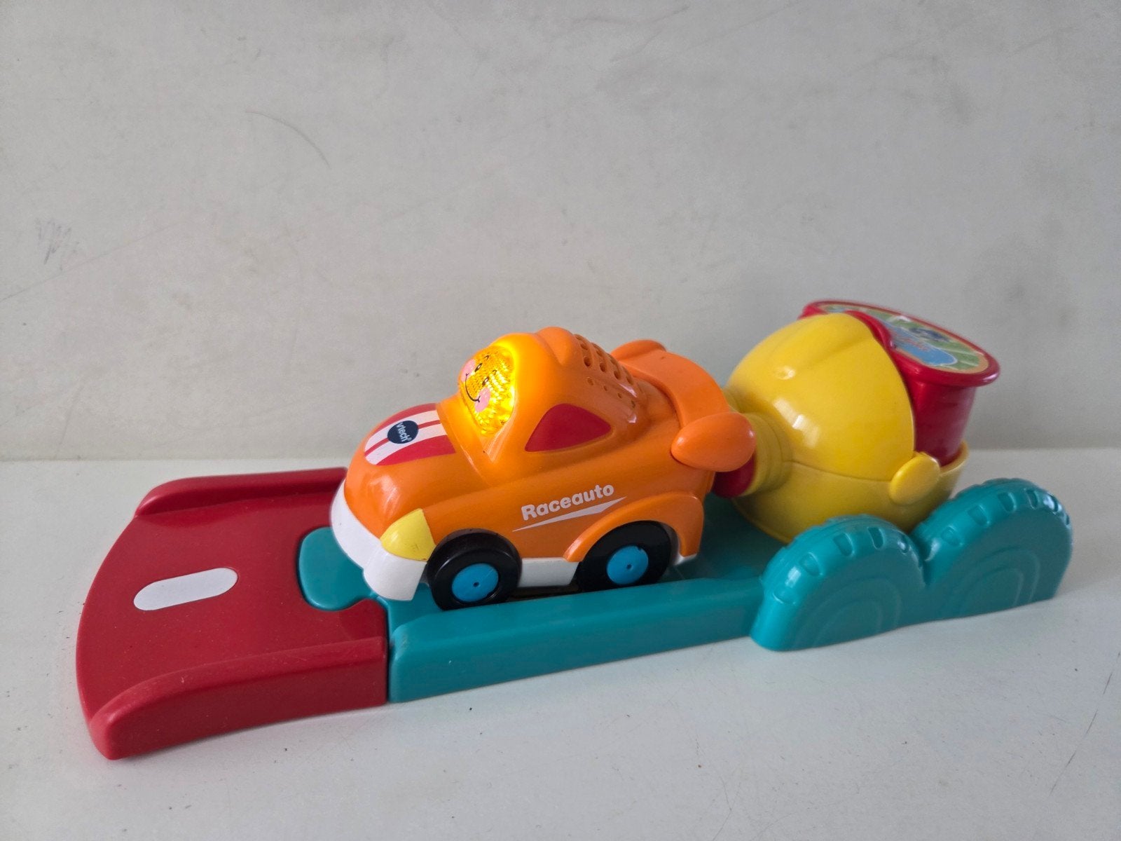 VTech Toet Toet Auto's Lanceerbaan met Raceauto, Ophalen of Verzenden, Gebruikt