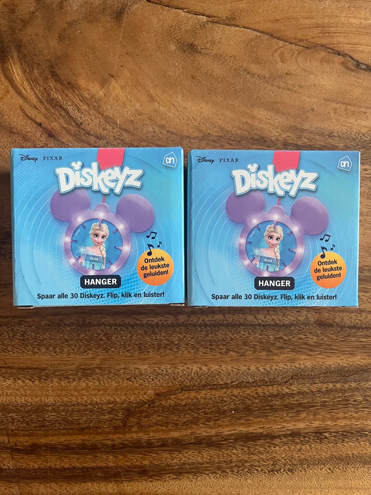 Nieuw! Albert heijn ah diskeyz diskey hanger Elsa paars, Albert Heijn, Ophalen of Verzenden