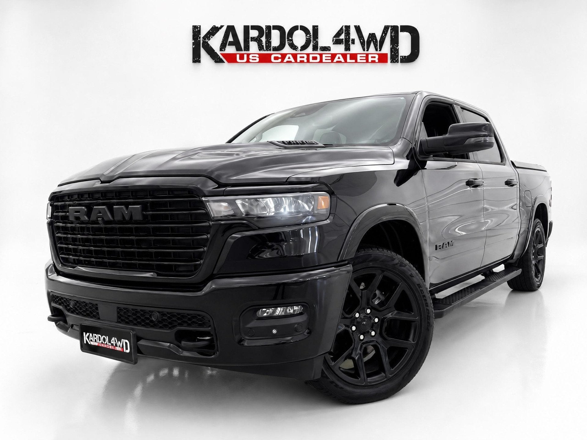 RAM 1500 LARAMIE Laramie Hurricane, BPM VRIJ | Incl. Tonneau, Gebruikt, 2993 cc, Zwart, Bedrijf