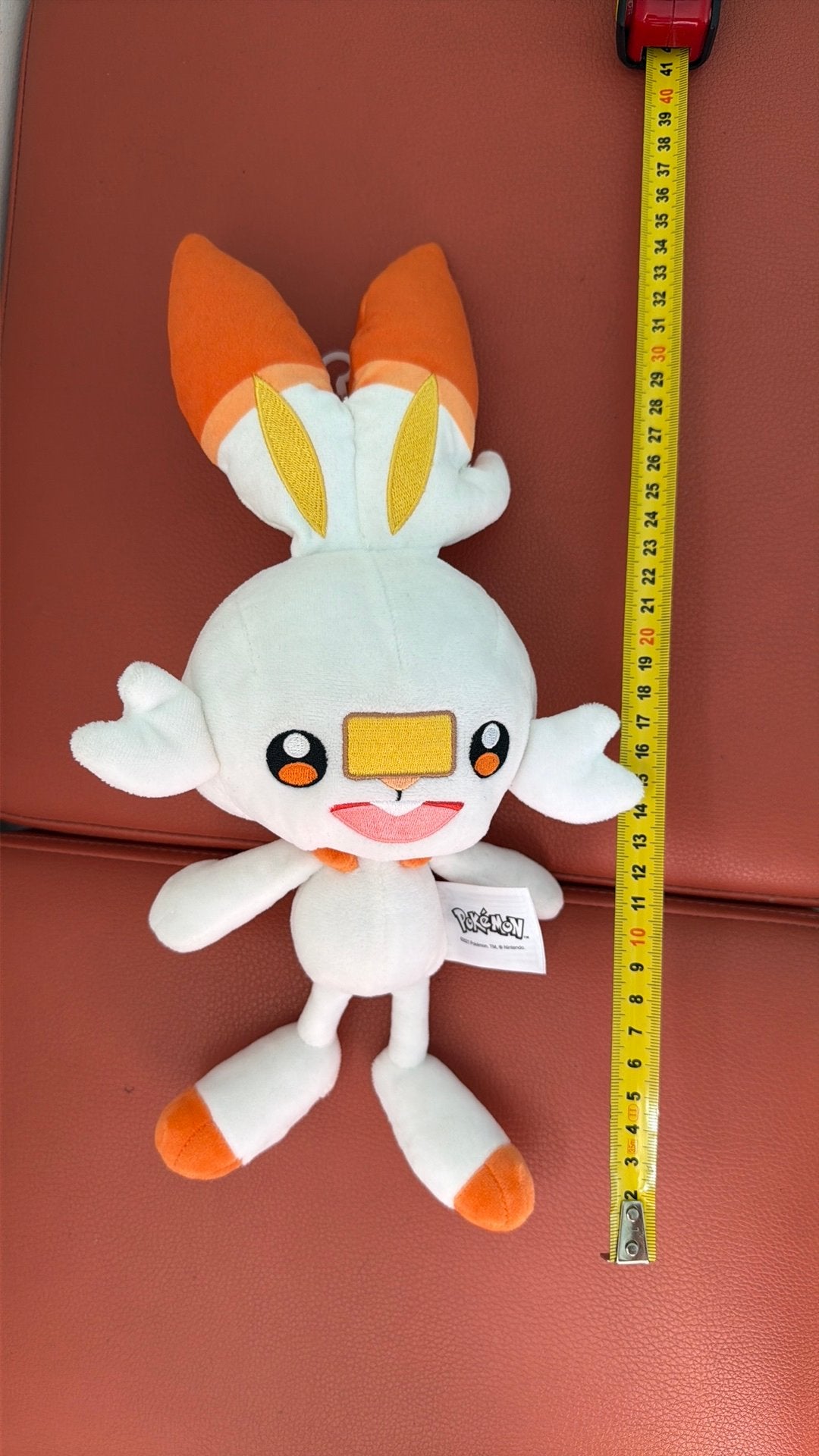 Pokemon knuffel Scoorbunny, Ophalen, Zo goed als nieuw, Overige typen