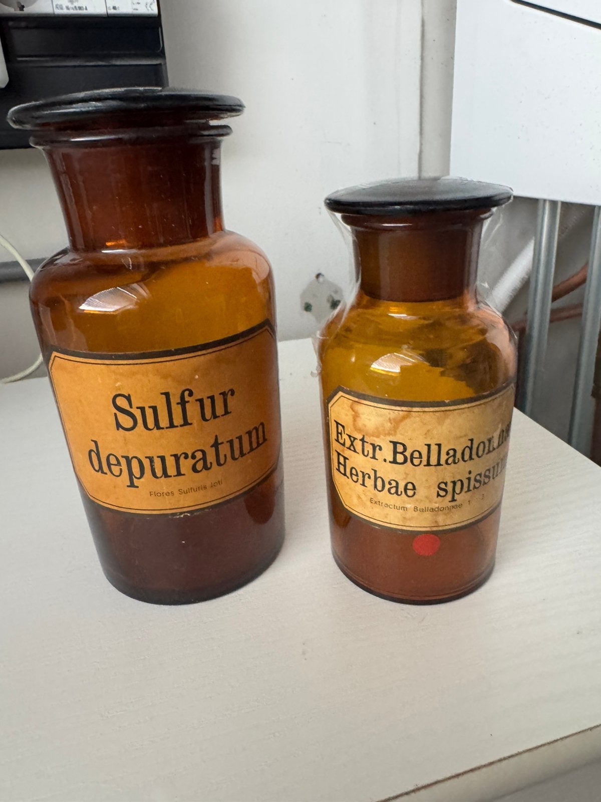 Oude originele apotheek potten, Ophalen of Verzenden