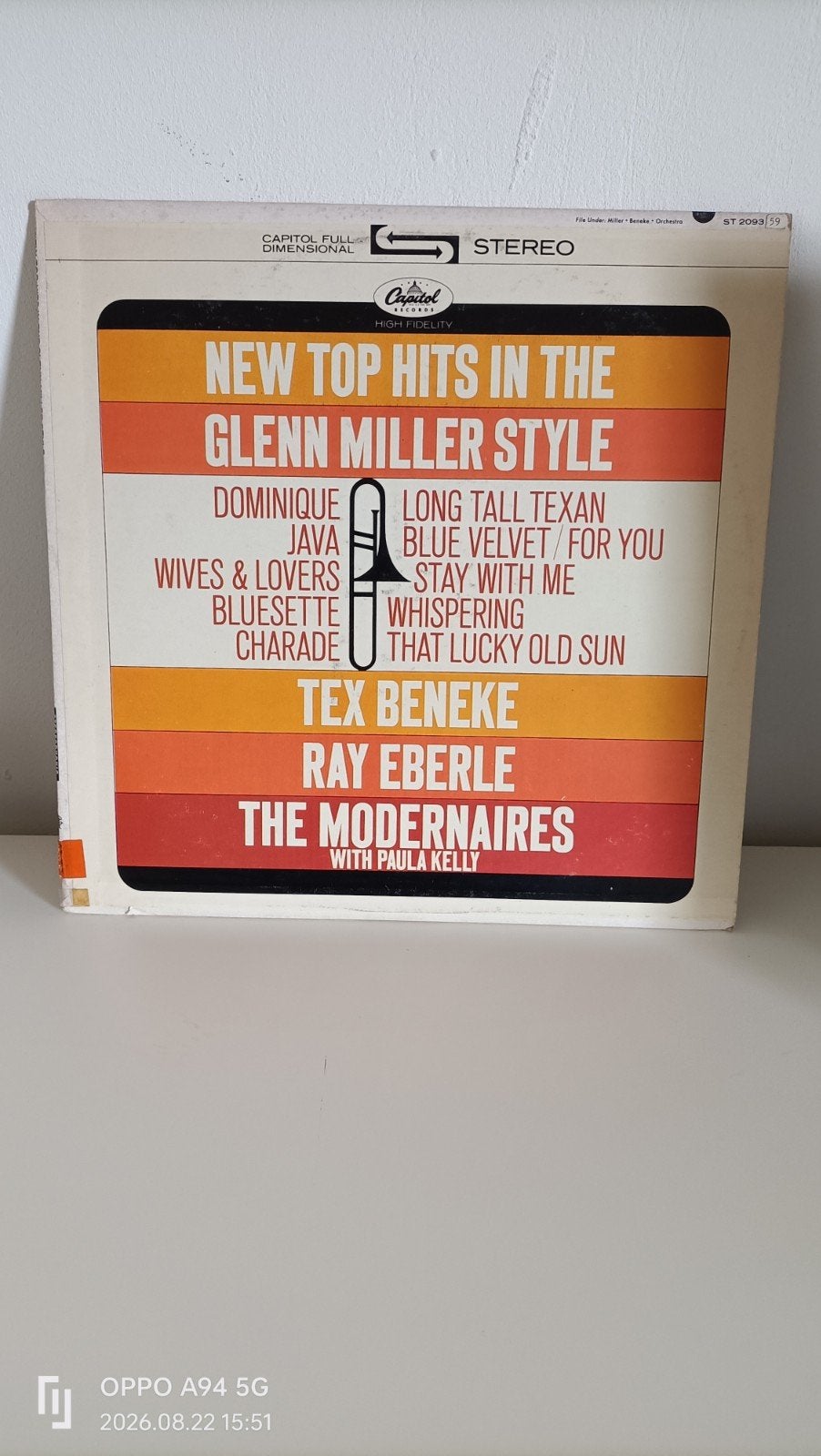 New Top Hits In The Glenn Miller Style LP - Zo goed als nieu, LP, Overige genres, Ophalen of Verzenden, Zo goed als nieuw