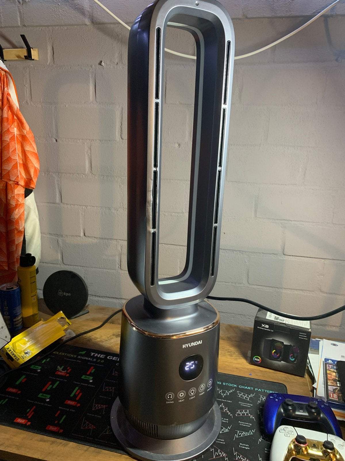 Hyundai Bladeless Heater Pro 2000W - Zo goed als nieuw, Ophalen, Zo goed als nieuw, 800 watt of meer, Kachel
