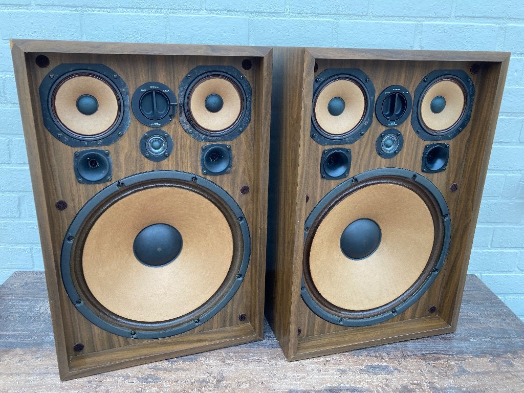 Vintage Kenwood KL 777 Speakerset, Audio, Tv en Foto, Luidsprekers, Gebruikt, Speakerset, Geschikt voor surround/home cinema, Minder dan 60 watt