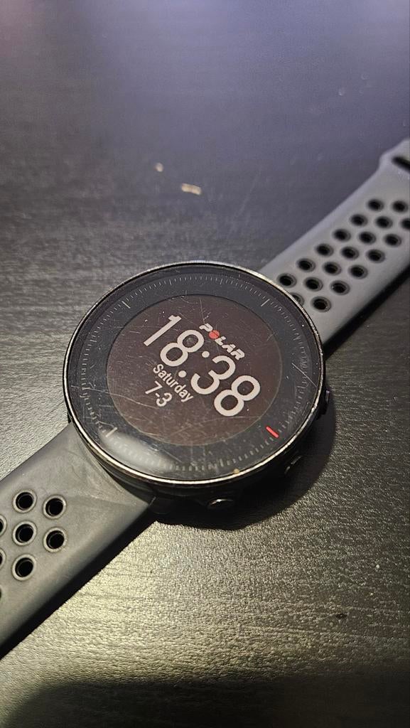 Polar Vantage M multisport horloge: hardlopen, fietsen, gym, Gebruikt, Zwart, Ophalen of Verzenden, Waterdicht