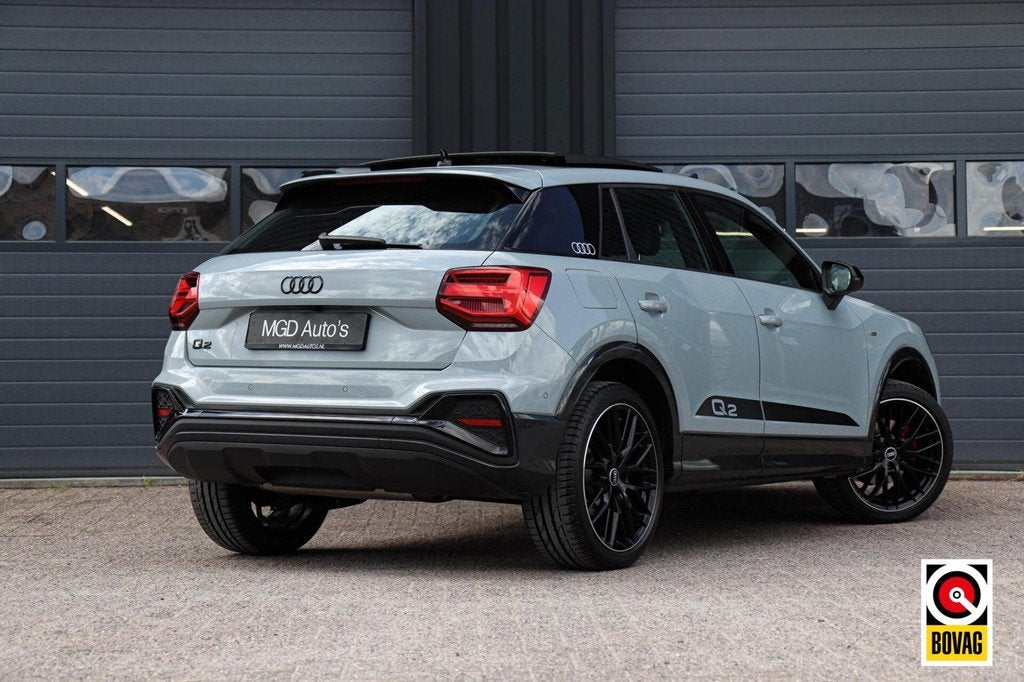 Audi Q2 35 TFSI S-Line |LED-MATRIX|PANO|B&O|KEYLESS|VIRTUAL|, Auto's, Audi, 4 cilinders, Bedrijf, SUV of Terreinwagen, Zilver of Grijs