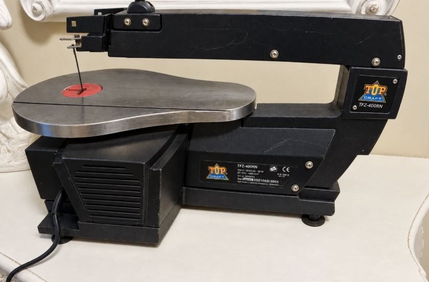 TUP CRAFT TFZ-400RN figuurzaag, Doe-het-zelf en Verbouw, Ophalen, Gebruikt, Top Craft, 30 tot 70 mm